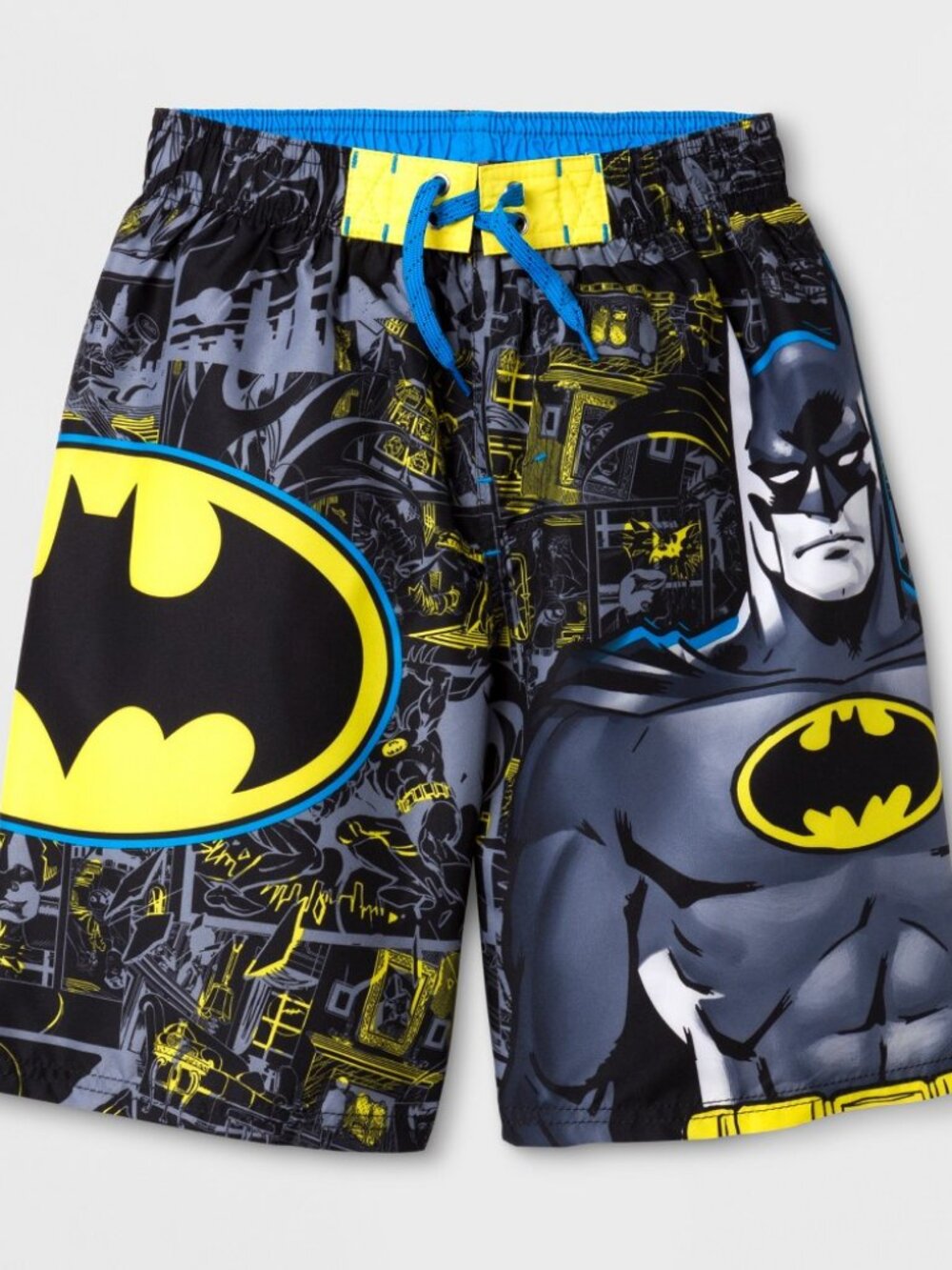 Boys' Batman Swim Trunks - L, Multicolored